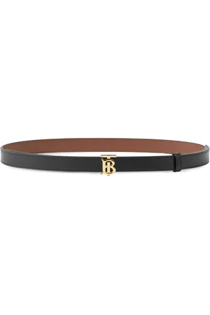 Burberry Burberry Reversible Monogram Leather Belt - Stylemyle