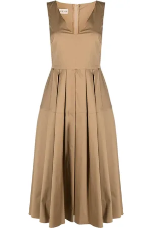 BLANCA V-neck sleeveless dress