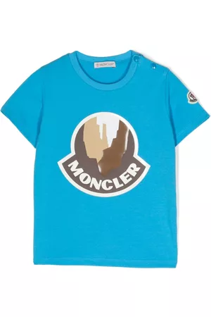 Moncler Logo-print T-shirt - Blue