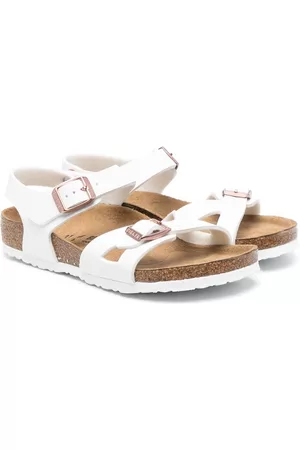 Birkenstock Sandals - Strappy leather sandals - White