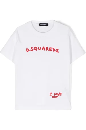 Dsquared2 Embroidered-logo cotton T-shirt