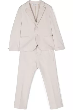 Paolo Pecora Single-breasted two-piece suit - Neutrals