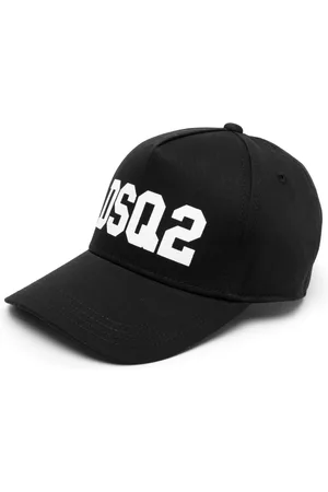Dsquared2 Boys Caps - Logo-print cotton baseball cap - Black