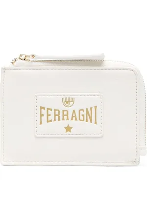 Chiara Ferragni embossed logo crossbody bag