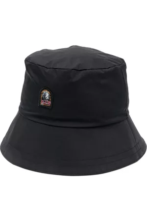 Parajumpers Logo-patch bucket-hat - Black