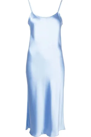 Voz Satin-finish midi dress