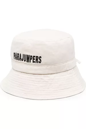 Parajumpers Hats - Logo-embroidered bucket-hat - Neutrals