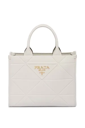 Prada Small Symbole leather tote bag