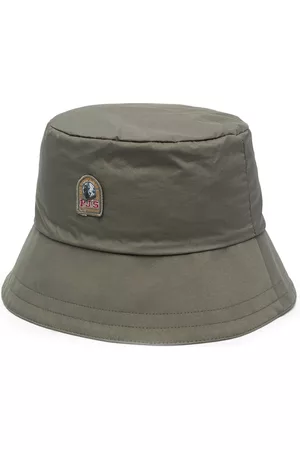 Parajumpers Hats - Logo-patch bucket hat - Green