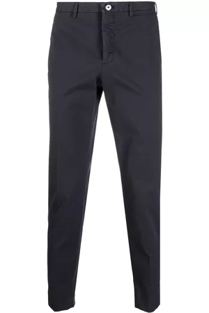 Incotex Slim-cut chino trousers - Blue