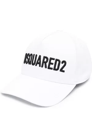 Dsquared2 Embroidered-logo baseball cap - White