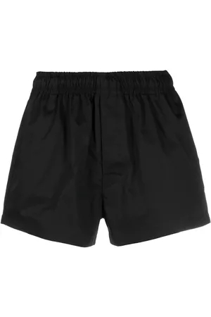 SOCIÉTÉ ANONYME Sports Shorts - Short cotton track shorts - Black