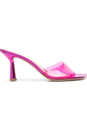 Giuliano Galiano Rose open-toe 83mm mules