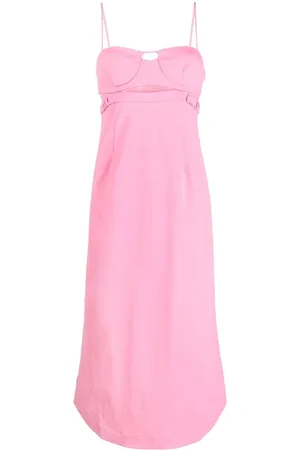 Simkhai Cut-out bustier midi dress