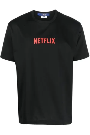 JUNYA WATANABE Netflix-print cotton T-shirt