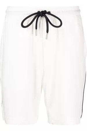 Moncler Drawstring-waist knee-length shorts - White
