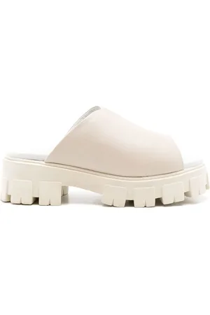 Sarah Chofakian Patty open-toe mules