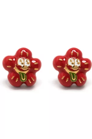 Kenzo Boke Boy earrings - Red