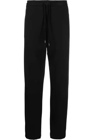 424 FAIRFAX Men Sweatpants - Drawstring-waist cotton track pants - Black