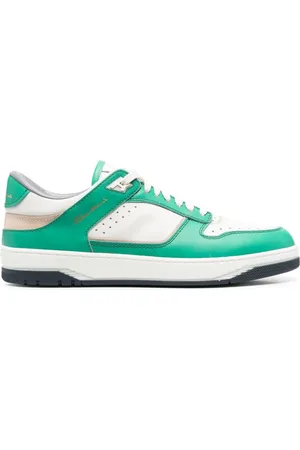 santoni Logo-print low-top sneakers