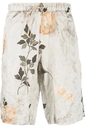 Etro Floral-print swim shorts