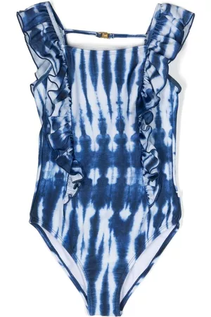 Molo Nathalie tie-dye swimsuit - Blue