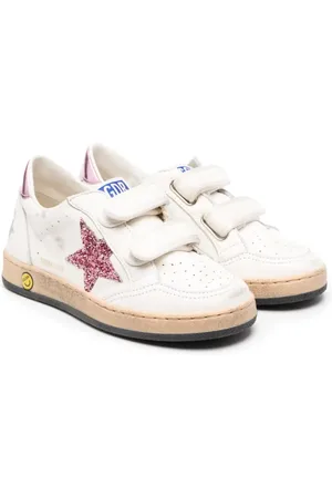 Golden Goose Superstar touch-strap trainers