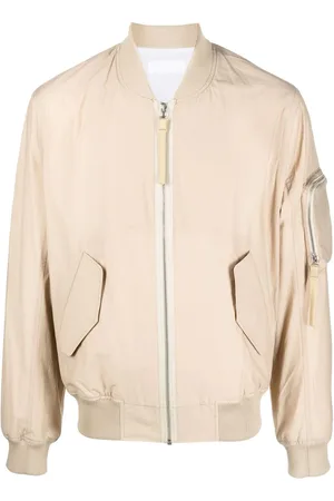 Helmut Lang Logo-print bomber jacket