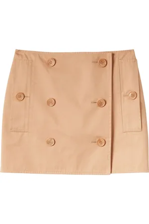 Burberry Trench cotton mini skirt