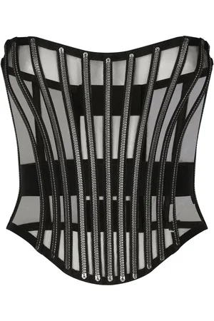 Dolce & Gabbana KIM DOLCE&GABBANA boned bodice belt