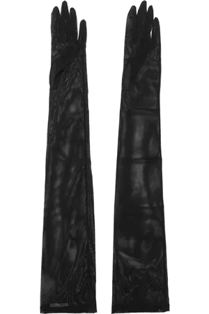 Dolce & Gabbana Stretch long gloves - Black