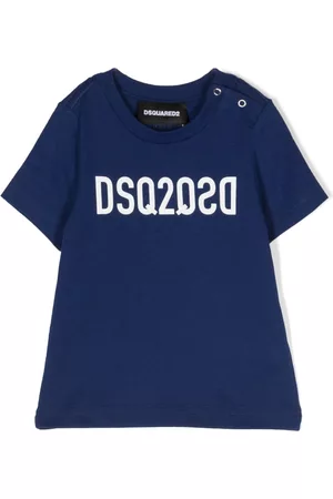 Dsquared2 Logo-print cotton T-shirt - Blue