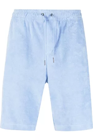 Ralph Lauren Embroidered-logo sweat shorts - Blue