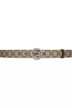 Gucci Men Belts - Double G Blondie belt - Neutrals