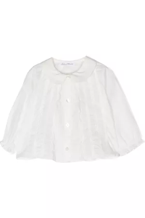 Tartine Et Chocolat Peter pan-collar cotton shirt - White