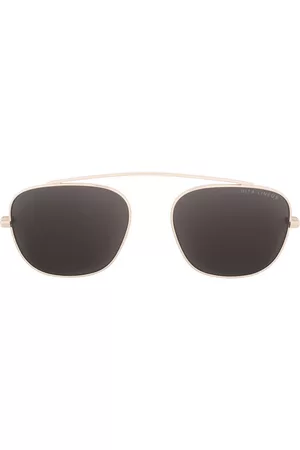 DITA EYEWEAR Square-frame tinted sunglasses - Gold