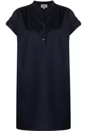 Woolrich Short-sleeve shift dress - Blue