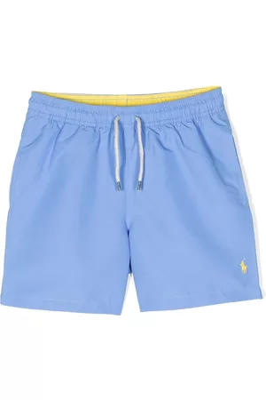 Ralph Lauren Polo Pony motif swim shorts - Blue