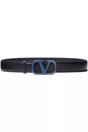 VALENTINO GARAVANI VLogo Signature leather belt - Black