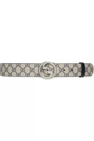 Gucci Blondie monogram belt - Blue