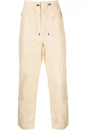 Isabel Marant Ezra organic-cotton track pants - Yellow