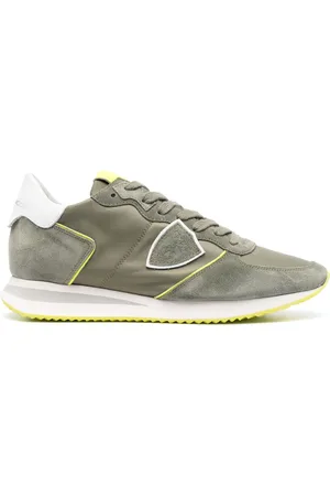 Philippe model TRPX suede low-top sneakers