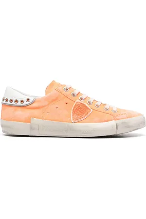 Philippe model Distressed low-top sneakers