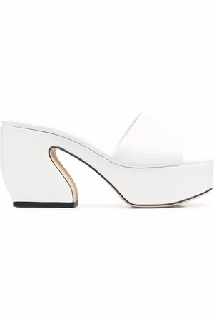 SI ROSSI Chunky-platform mules