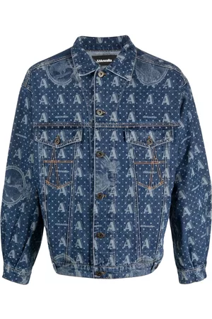Ahluwalia Patchwork denim jacket - Blue