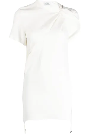 Courrèges Cut-out suspenders mini dress