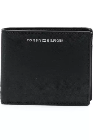Tommy Hilfiger Bi-fold leather wallet - Black