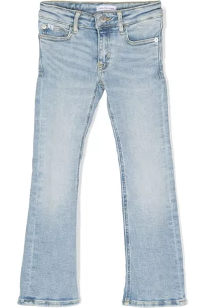 Calvin Klein Slim Jeans - Slim-cut leg jeans - Blue