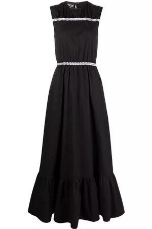 Moschino Sleeveless round-neck dress - Black