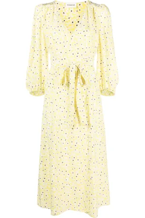P.A.R.O.S.H. Floral-print silk wrap dress